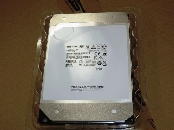ASCII.jp：ヘリウム充填タイプの東芝製NAS向け12TB HDD