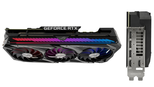 ASCII.jp：ASUS、GeForce RTX 3070 Ti搭載「ROG-STRIX-RTX3070TI-O8G