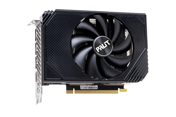 ASCII.jp：奥行き170mmのPalit「GeForce RTX 3050 StormX OC」を触って