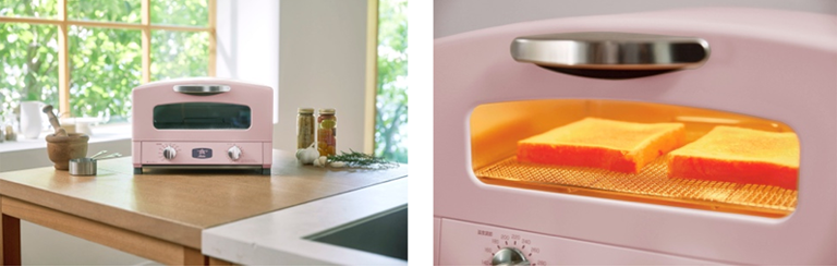 アラジンの「Aladdin グラファイトトースター」に「SAKURA（ピンク