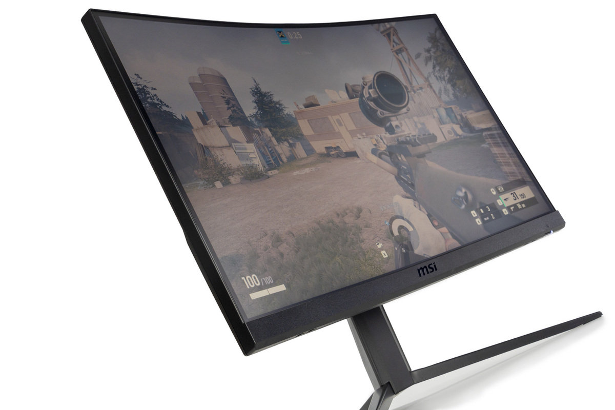 2万2800円で手に入る23.6インチ湾曲ゲーミングディスプレー、MSI
