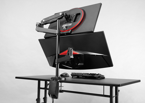 ASCII.jp：Bauhutte、ウルトラワイド対応のデュアルディスプレーアーム