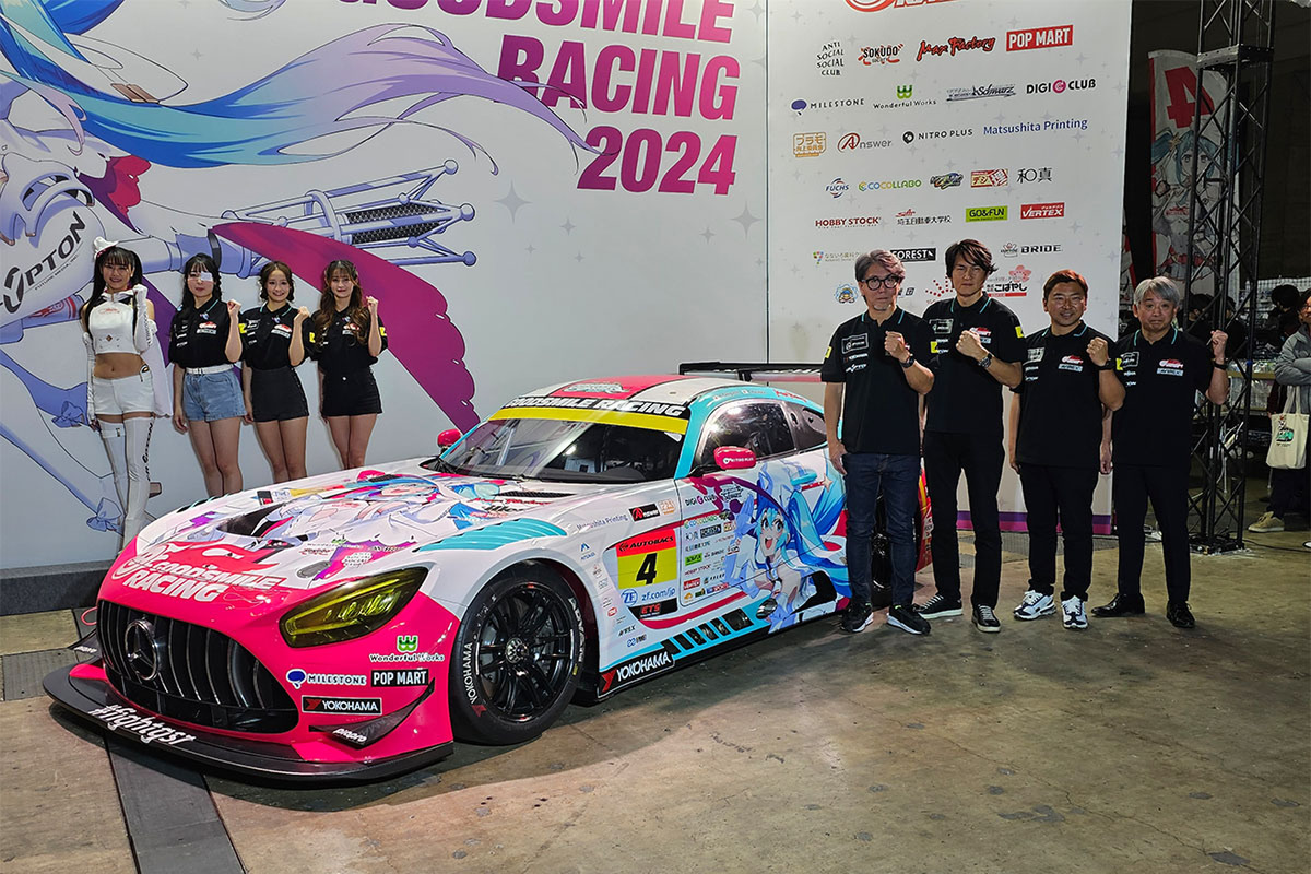 ASCII.jp：グッドスマイルレーシング、ワンフェスでマシンデザインと
