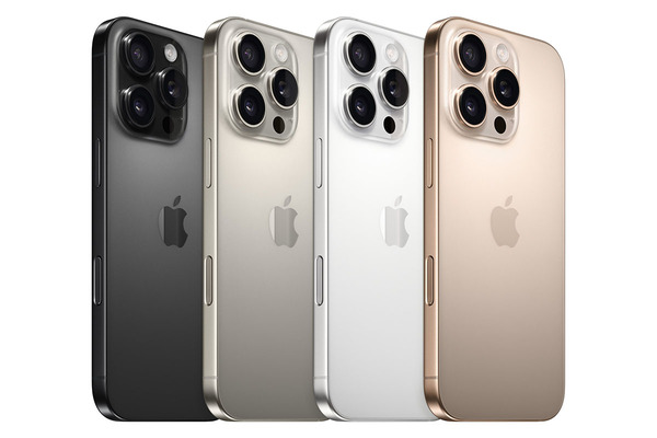 ASCII.jp：新色はデザートチタニウム！ iPhone 16 Proは画面サイズ