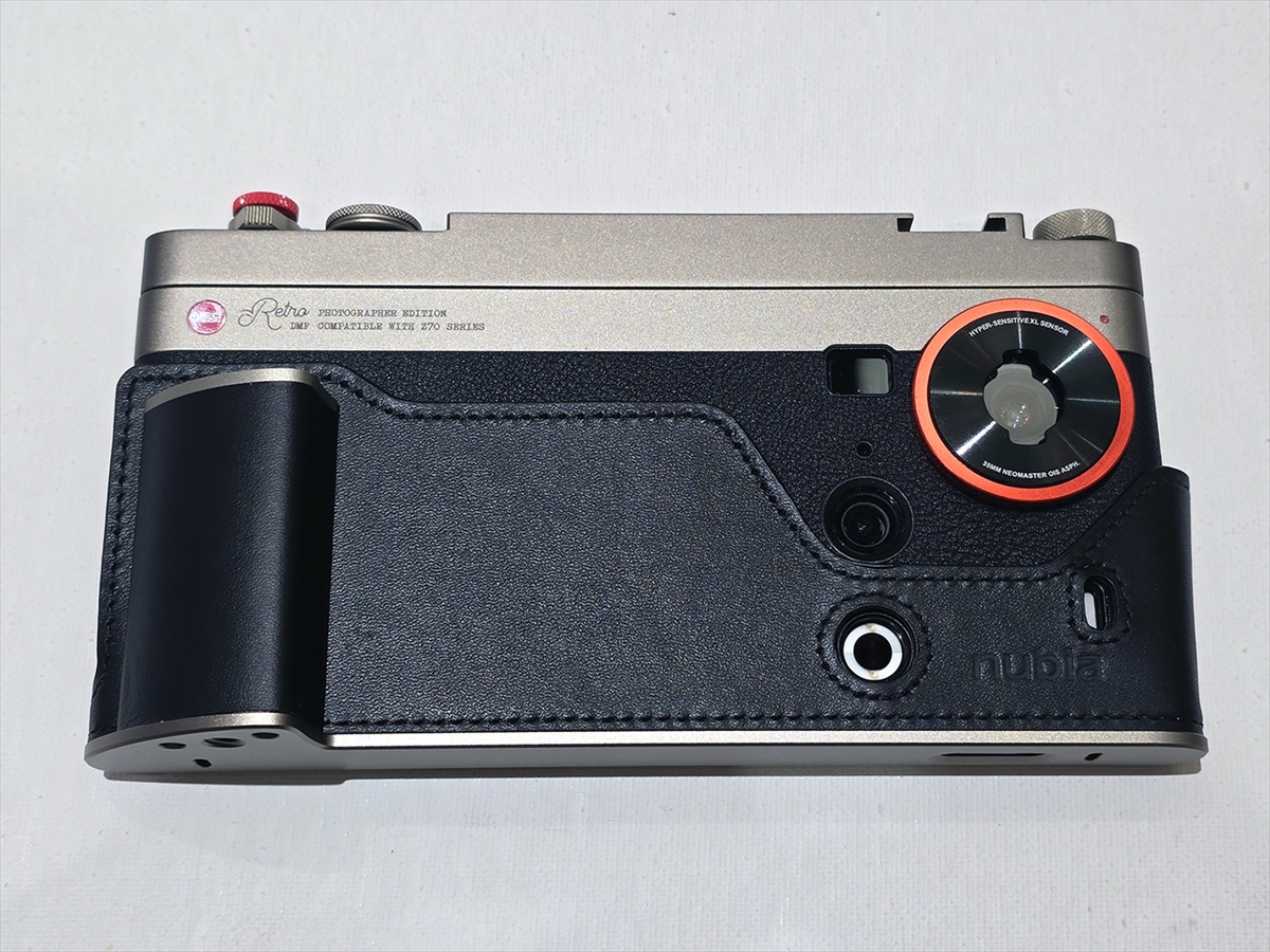 nubiaのスマホがレトロカメラになるフォトグラファーキットが楽しくて