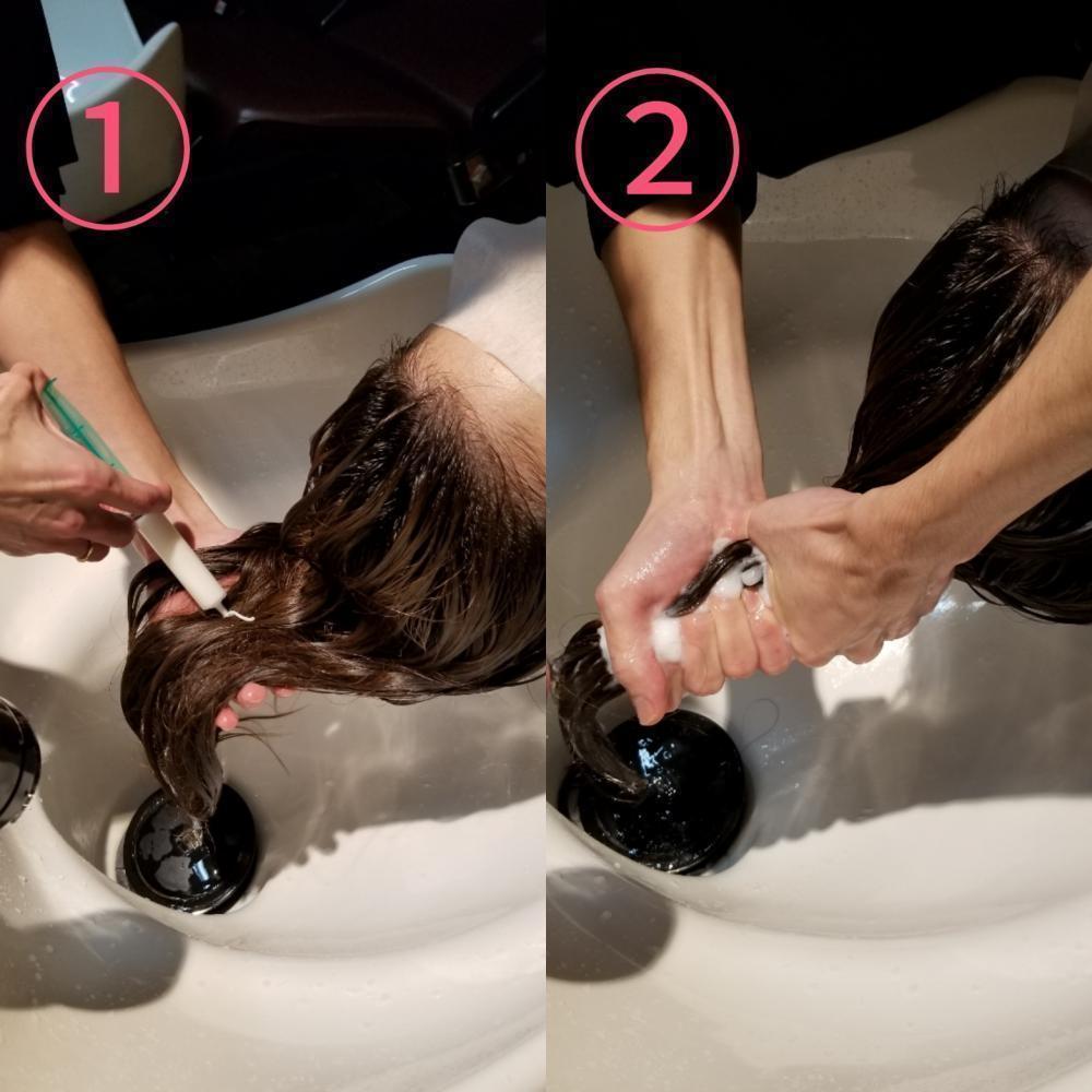 パサパサダメージを一気に解決！】ハホニコラメラメトリートメントで超