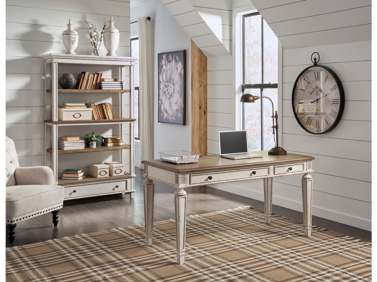 Realyn Home Office Desk and Storage | Ashley