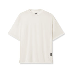 0822. AeroSilver® Oversized Tee - White – ASRV