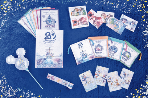 東京ディズニーシー、20周年グランドフィナーレのスペシャルグッズ