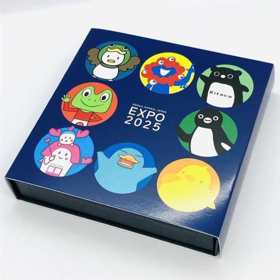 JR 7社キャラクター×ミャクミャク、万博限定ピンバッジセットなど10