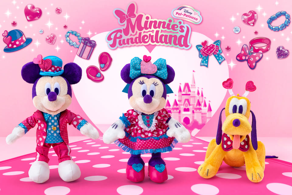 ミニーのファンダーランド」グッズ詳細発表！ ぬいばも身につけグッズ
