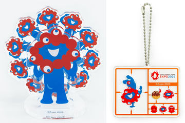 サマンサタバサ×ミャクミャクチャーム、関西や羽田空港の店舗で販売