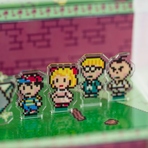 MOTHER2」のジオラマ「エイトキューブス」が8月8日発売 - GAME Watch