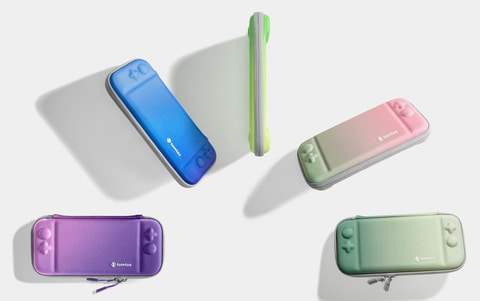 Switch本体やコントローラーに対応した「tomtoc」の各種ケースが発売