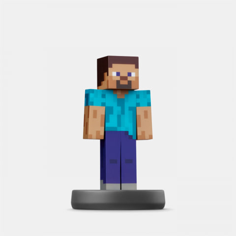 Minecraft」のスティーブとアレックスのamiiboが本日発売！ - GAME Watch