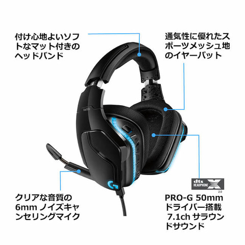 ロジクールGの有線ゲーミングヘッドセット「G633s」が楽天スーパーDEAL
