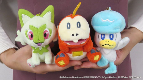 ポケモンSV」より「ニャオハ」「ホゲータ」「クワッス」の思わず