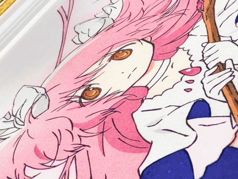 魔法少女まどか☆マギカ」初の浮世絵木版画「円環之理」7月27日12時