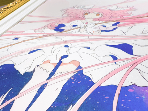 魔法少女まどか☆マギカ」初の浮世絵木版画「円環之理」7月27日12時