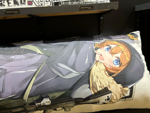 硬派なFPS「タルコフ」の“美少女”抱き枕が発売!? BSGブースのグッズを