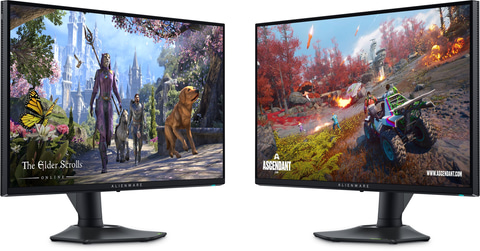 Alienware、デュアル解像度27インチIPSゲーミングモニター「AW2725QF