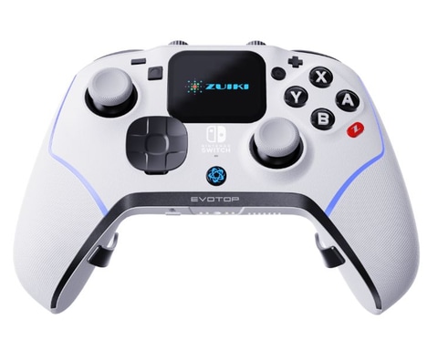 瑞起、Switch対応コントローラー「EVOTOP」の新色「White」の予約受付