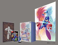 ロックマン11」、「コレクターズ・パッケージ」に使用されるイラストを