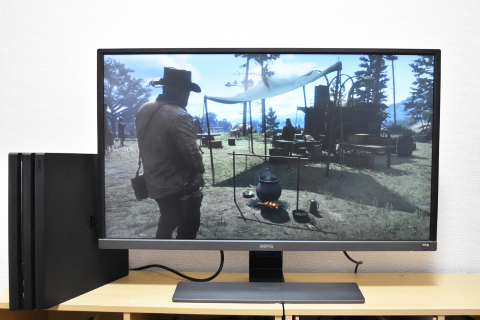 PS4 Proで徹底検証!!違いのわかるゲーミングモニター「BenQ EW3270U