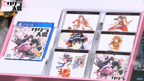 超特大サイズ!! 「新サクラ大戦」豪華な初回限定版の実物を初公開