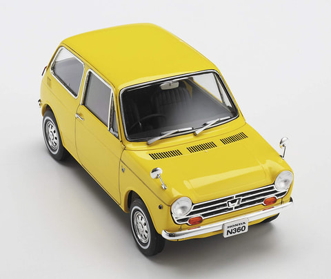 ハセガワ、プラモデル「ホンダ N360（NI）」再販決定！ - GAME Watch