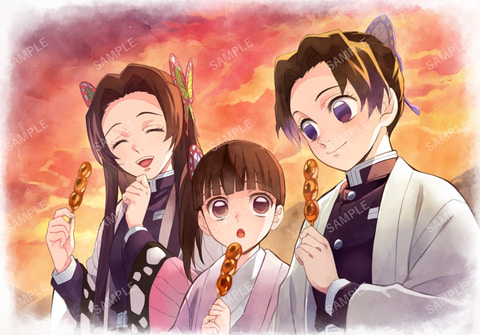 鬼滅の刃」絵巻カフェ全特集キャラクターが公開！ 第6期の特集テーマは