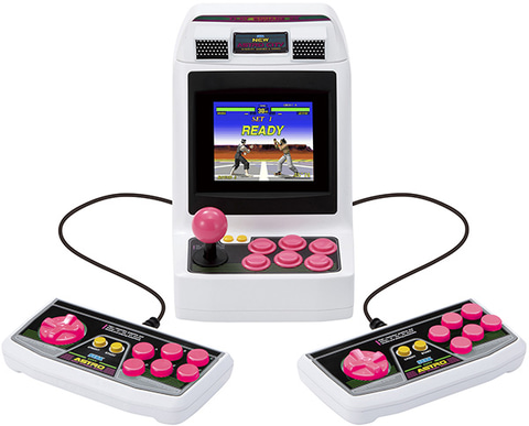 アストロシティミニ」、2Pカラーのピンクボタンバージョンが10月16日10