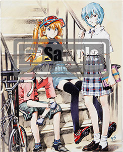 貞本義行氏による「新世紀エヴァンゲリオン」イラストグッズが「ヤング