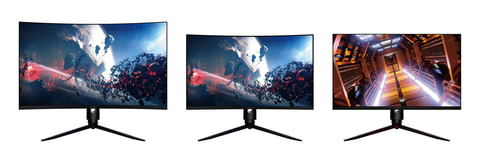 ヤマダ、240Hz駆動の曲面34型/27型ゲーミングモニターを6月下旬より