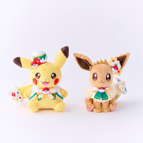 ポケパーク カントー」、オリジナルグッズ情報を公開！ ぬいぐるみや