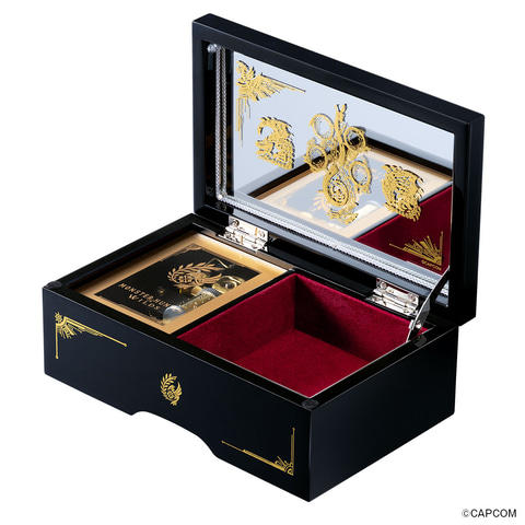 モンハンワイルズ」英雄の証が流れる会津塗オルゴールが2月19日発売