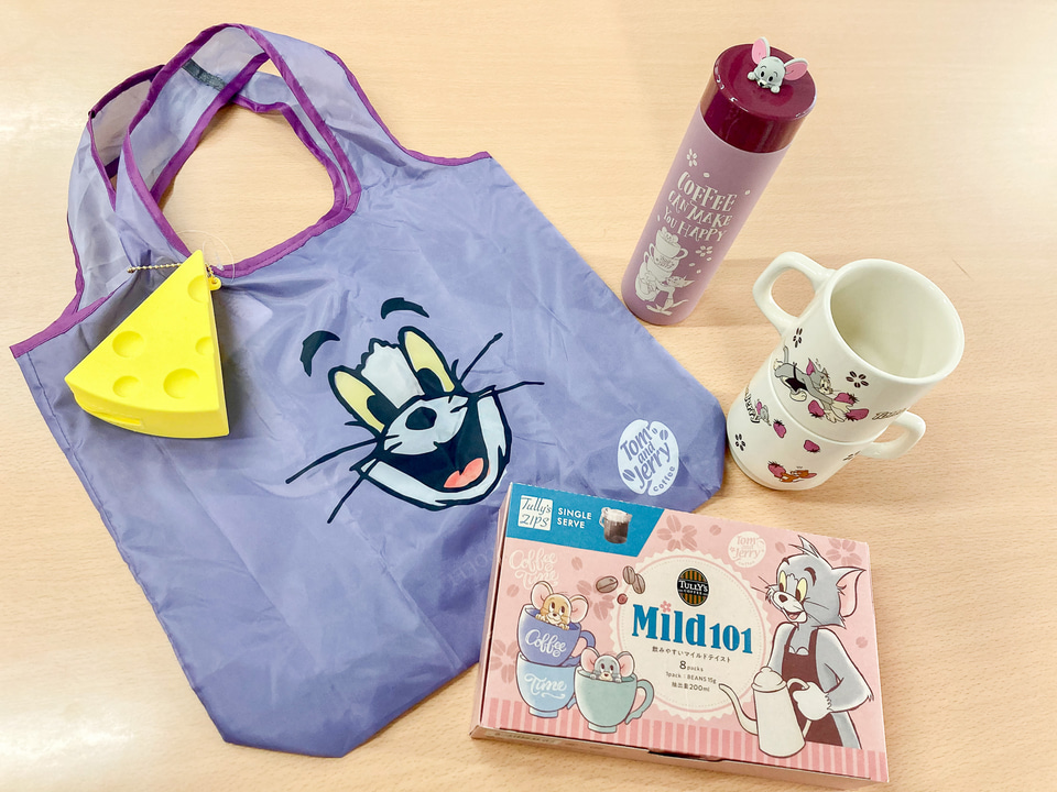 もうすぐ発売！タリーズコーヒー「トムとジェリー」のコラボアイテムを