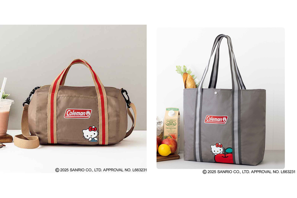 コールマン」×「ハローキティ」の大容量トート/ポシェットが付録の