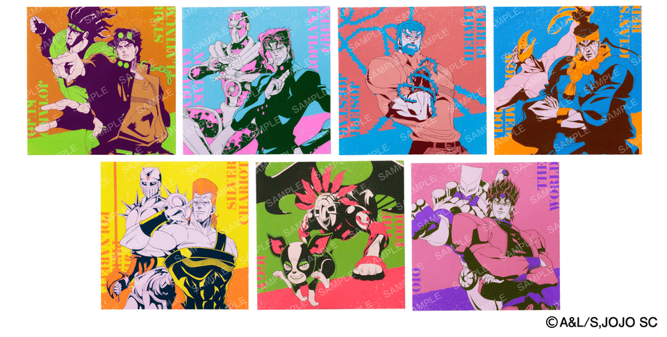 スシロー×ジョジョの奇妙な冒険、コラボ限定ピック/ステッカー