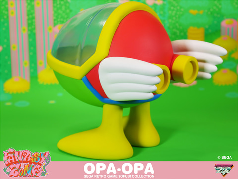 ファンタジーゾーン」の主人公「オパオパ」がソフビフィギュアで登場