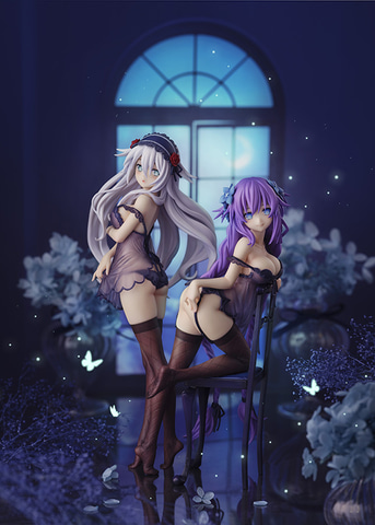 ネプテューヌ」より「パープルハート」と「ブラックハート」がベビー