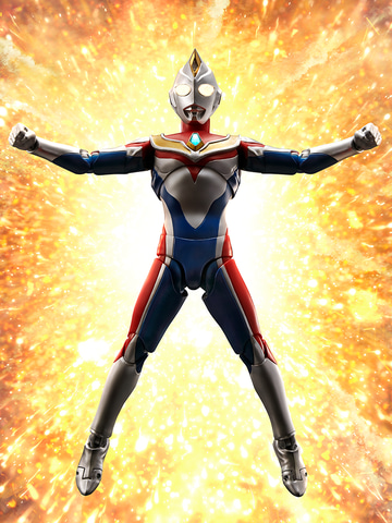 ウルトラマンダイナ フラッシュタイプ」がS.H.Figuarts（真骨彫製法