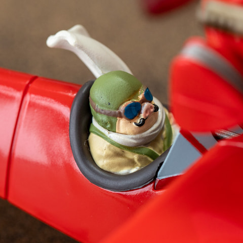 傾け方によって上昇音や旋回音など音が変わる！ 「紅の豚」から