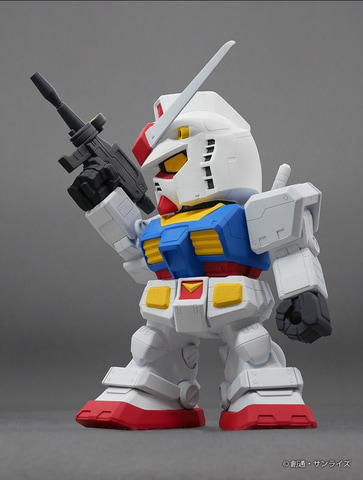 全高約23cmの圧倒的存在感！ 「RX-78-2 ガンダム」のジャンボソフビ