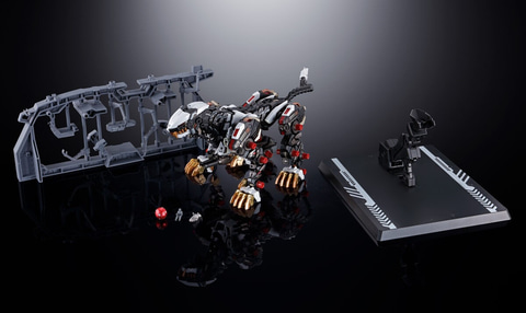 超合金 ライガーゼロ（素体）」とユニット3種セット「超合金 ライガー