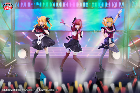 推しの子】」“新生B小町”プライズフィギュアの彩色原型が初公開