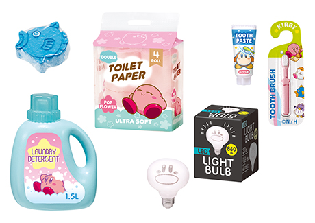 星のカービィ」よりカービィ達が楽しく買い物するミニチュア「カービィ