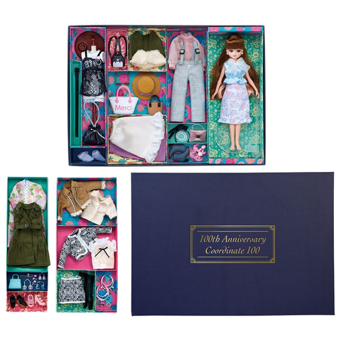 リカちゃん『100th アニバーサリー コーディネート100』」がタカラ