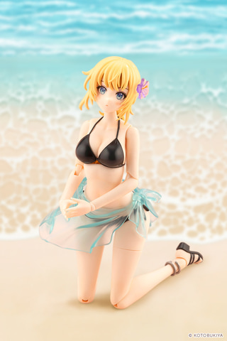 創彩少女庭園」より髪の毛などをアレンジした「佐伯リツカ【水着】ヘア