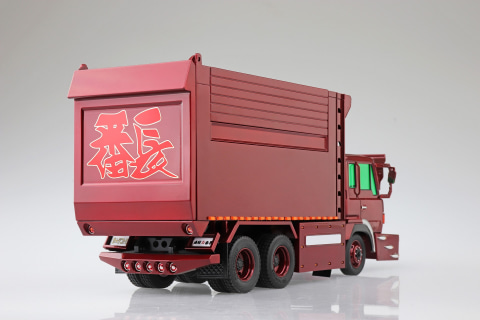 アオシマオンラインショップ限定デカ箱ダンプ「1/32 通販☆番長」が再